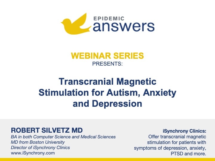 Transcranial Magnetic Stimulation for Autism, Anxiety and Depression