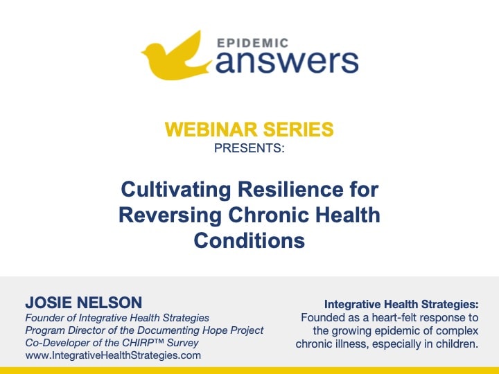 Cultivating Resilience for Reversing Chronic Health Conditions