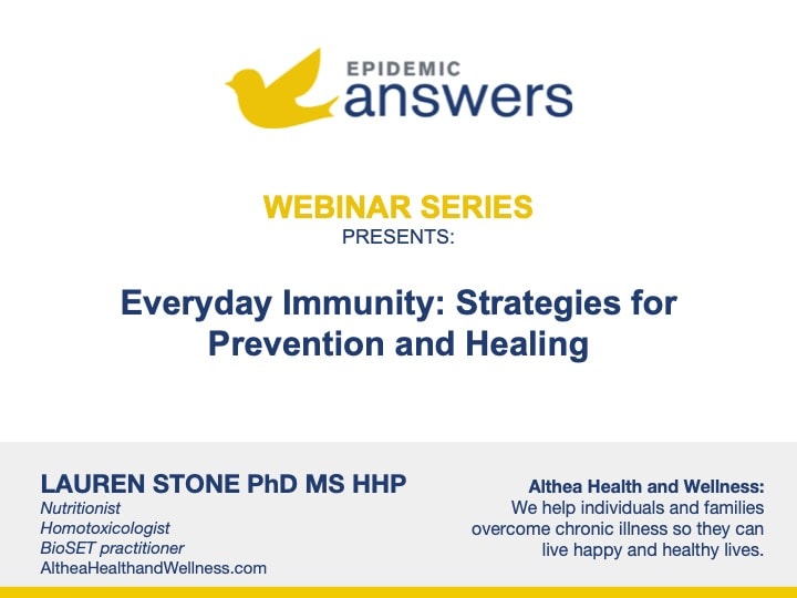 Everyday Immunity: Strategies for Prevention and Healing