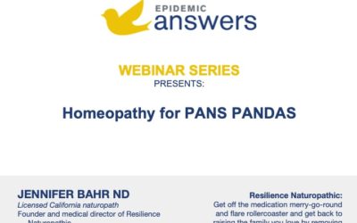 Homeopathy for PANS PANDAS