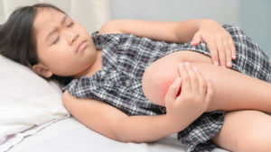 child with tummy problems