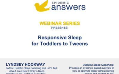 Responsive Sleep for Toddlers to Tweens