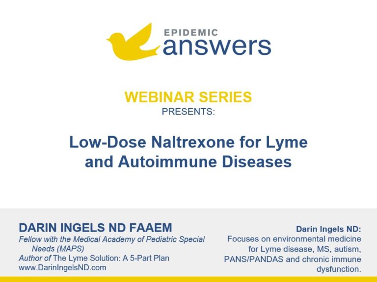 Low-Dose Naltrexone for Lyme and Autoimmune Diseases